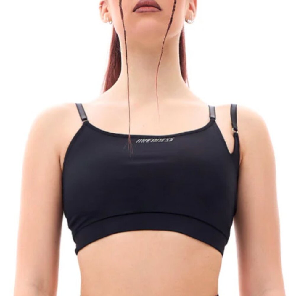 EUC MAED Sports Bra  - Size M, Black